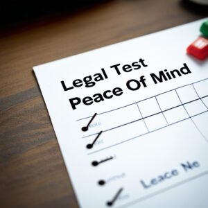 Legal vs peace of mind paternity test comparison chart